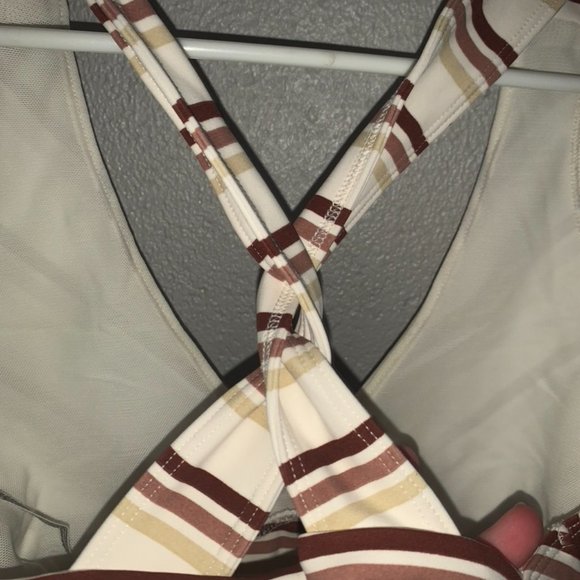 NWT Free People Movement Gidget Sports Bra Ivory - Picture 6 of 8